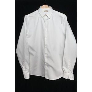 Topman Premium Slim Fit Dress Shirt Size M White